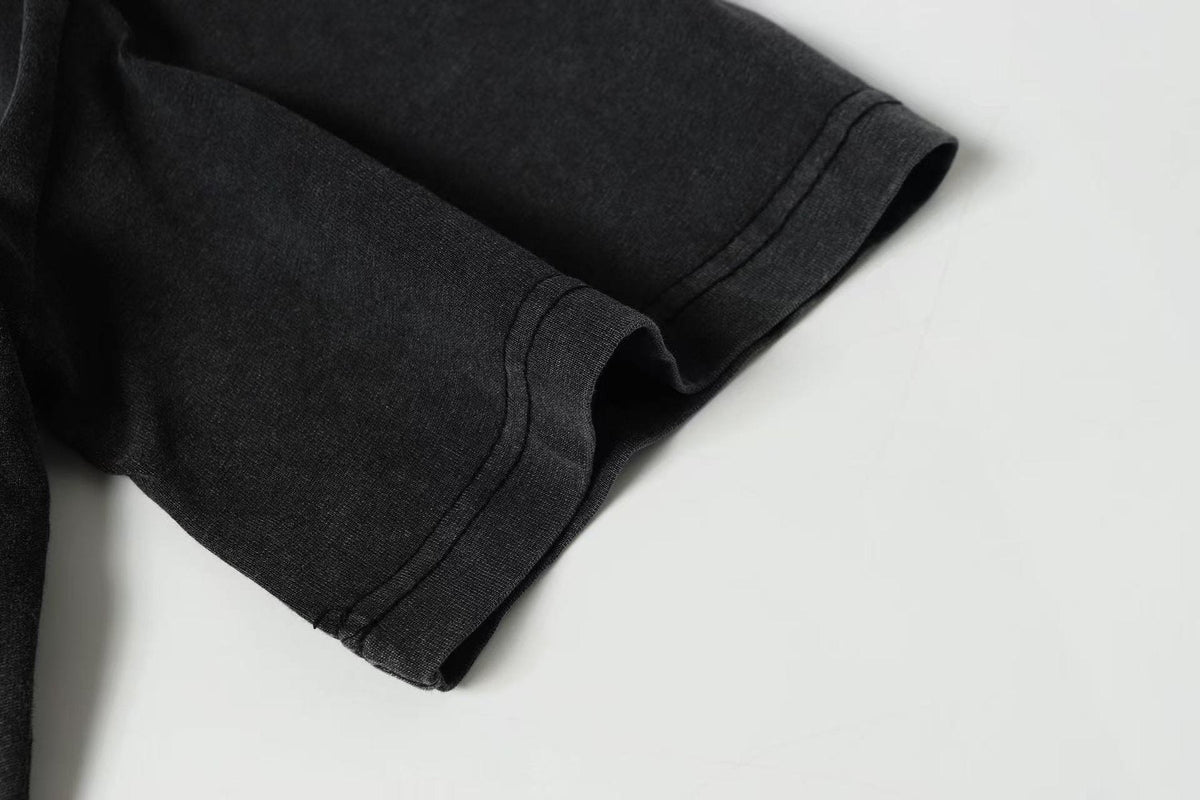 Godspeed Los Angeles Wildfire Graphic T-Shirt — fabric_closeup