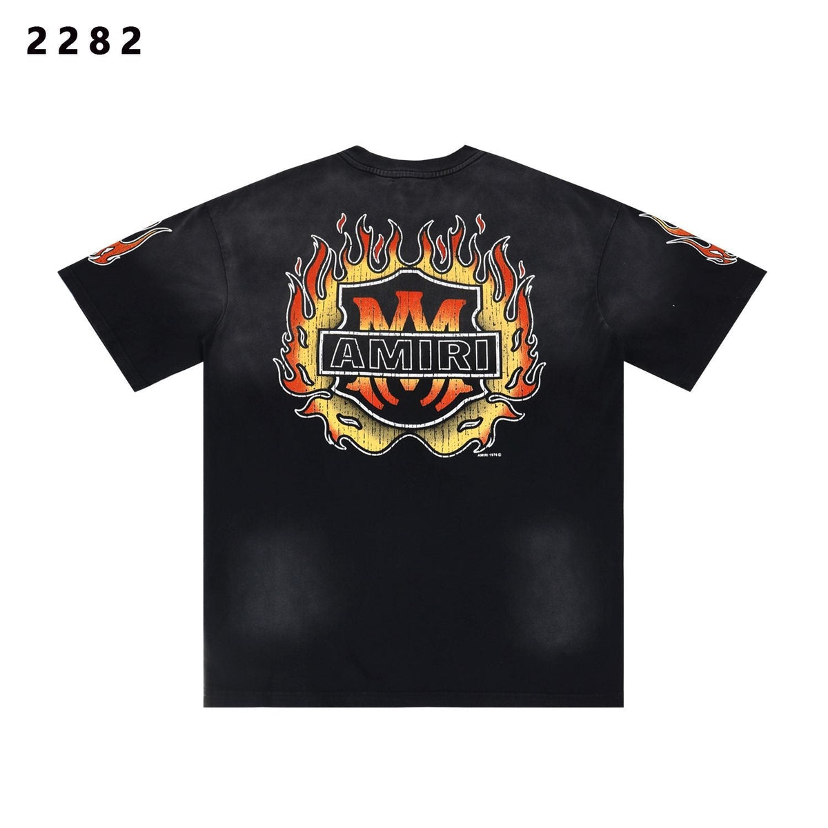 AMIRI Flame Graphic Short-Sleeve T-Shirt — back